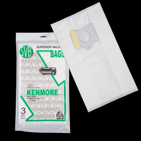 3 Pkg Cloth Kenmore 5055 & Panasonic Type C-5.  Min order 2 Packs (6 bags)